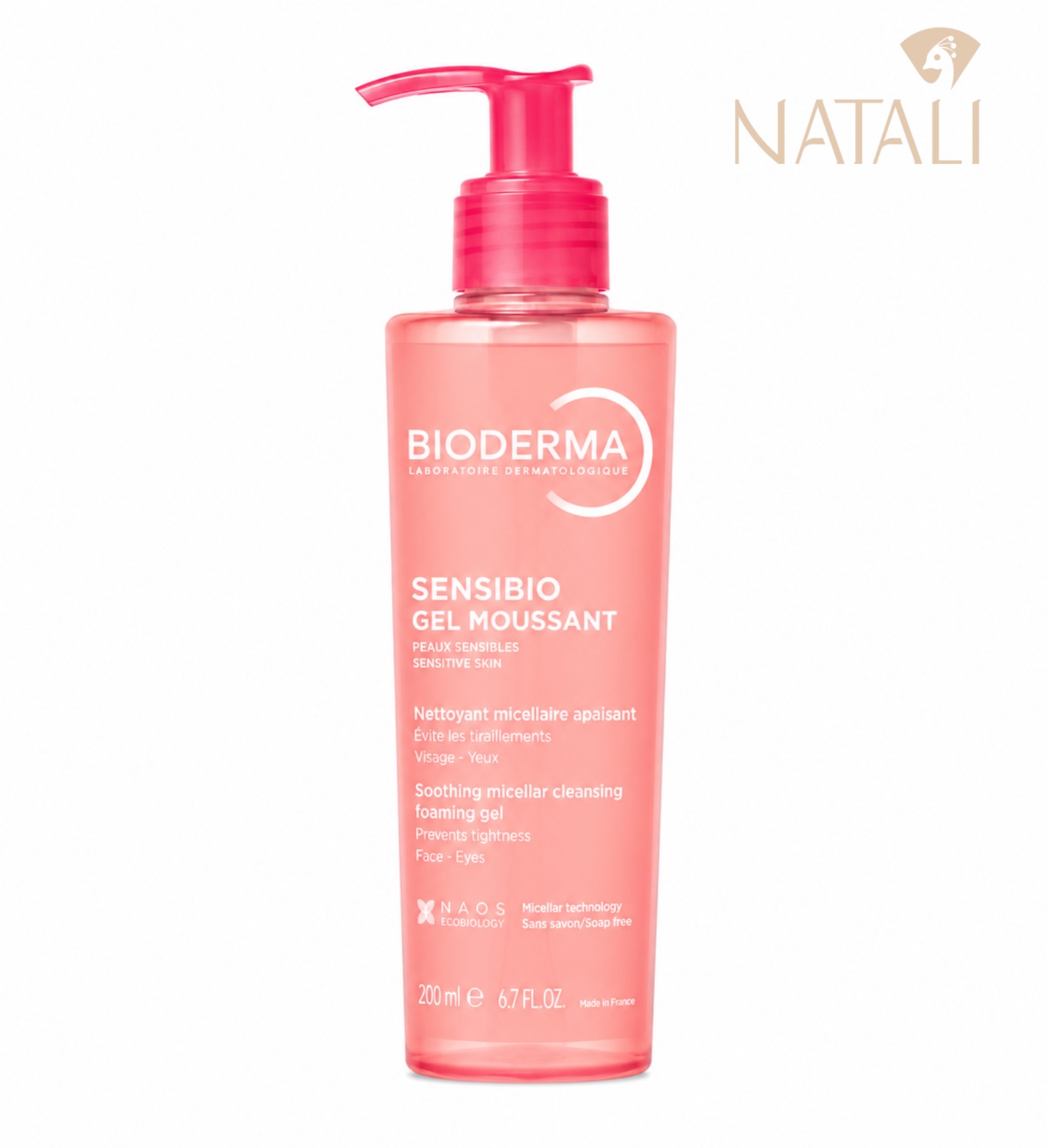 فيس واش پوست خشك و حساس Sensibio بايودرما 200ميل