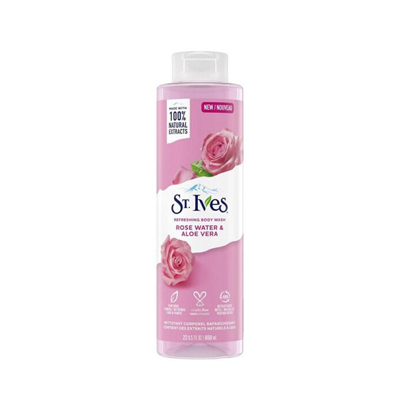 شامپو بدن Rose water& Aloe veraسنت ايوز650ميل