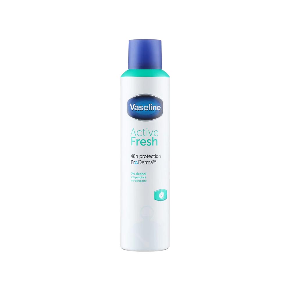 اسپري دئودورانت زنانه Active Fresh وازلين