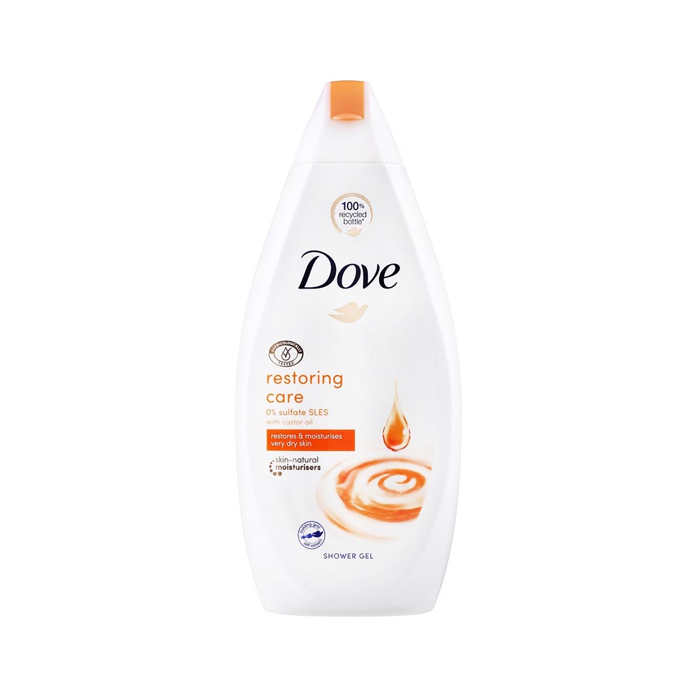 شامپو بدن كرمي restoring care داو 500 ميل