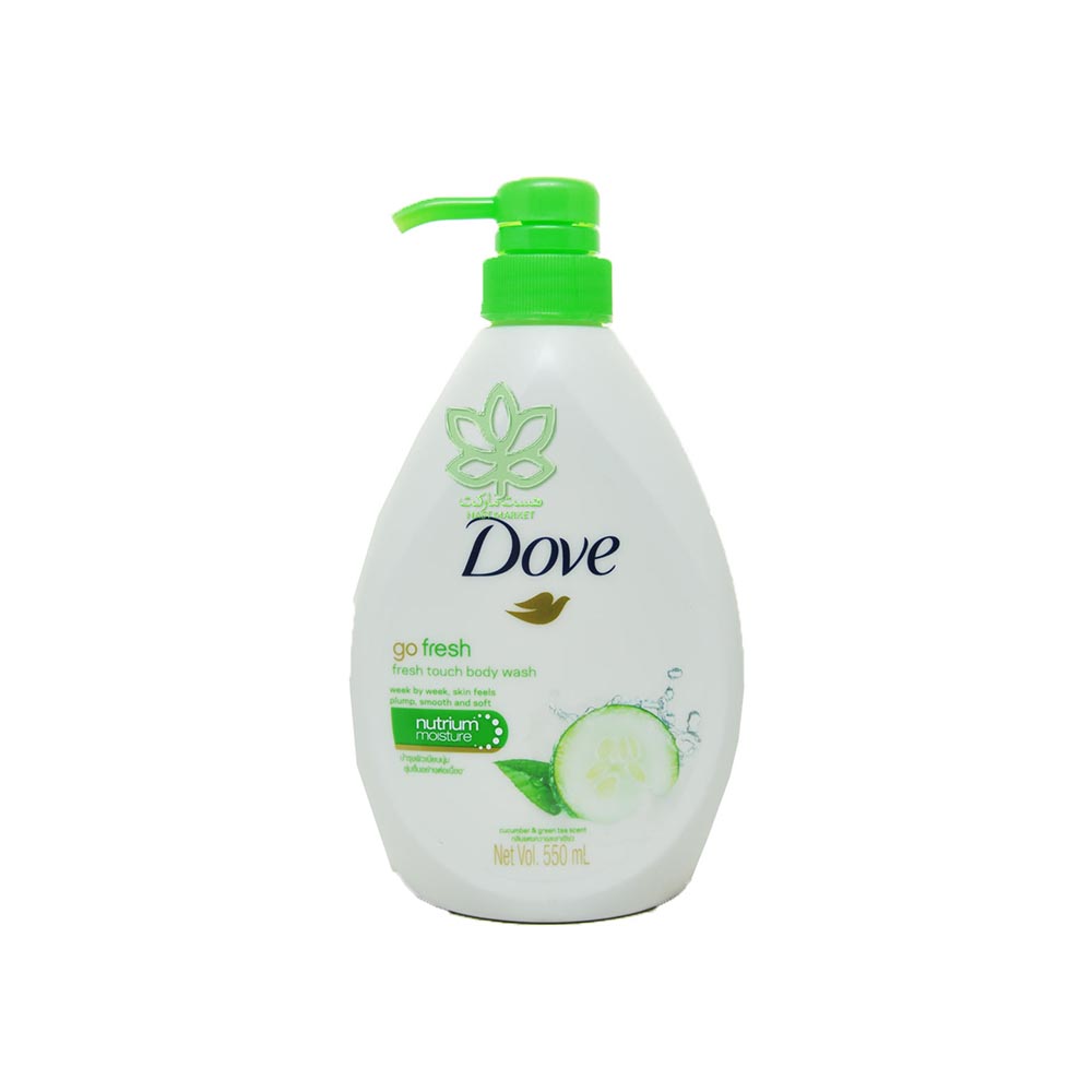 شامپو بدن كرمي خيار go fresh داو 550 ميل