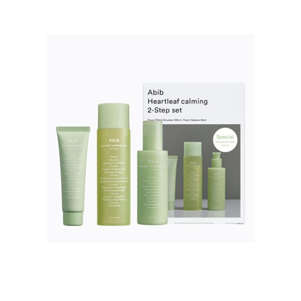 ست مراقبتي پوست خشك Heartleaf calming ابيب